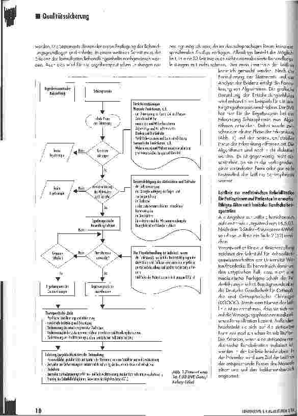 Vorschauseite 6: Ergotherapie - eine Leistung im Gesundheitswesen unter dem Blickwinkel des QS-lnstruments Leitline