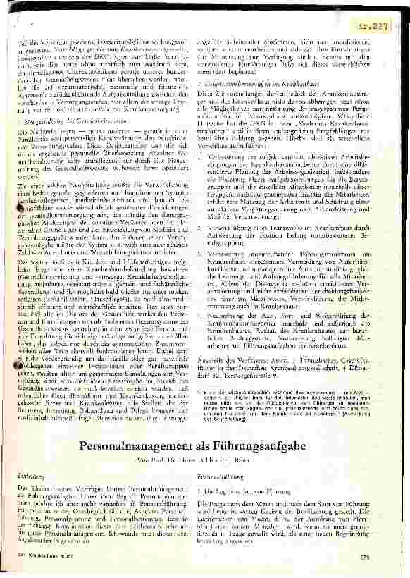 Vorschauseite 1: Personalmanagement als Führungsaufgabe