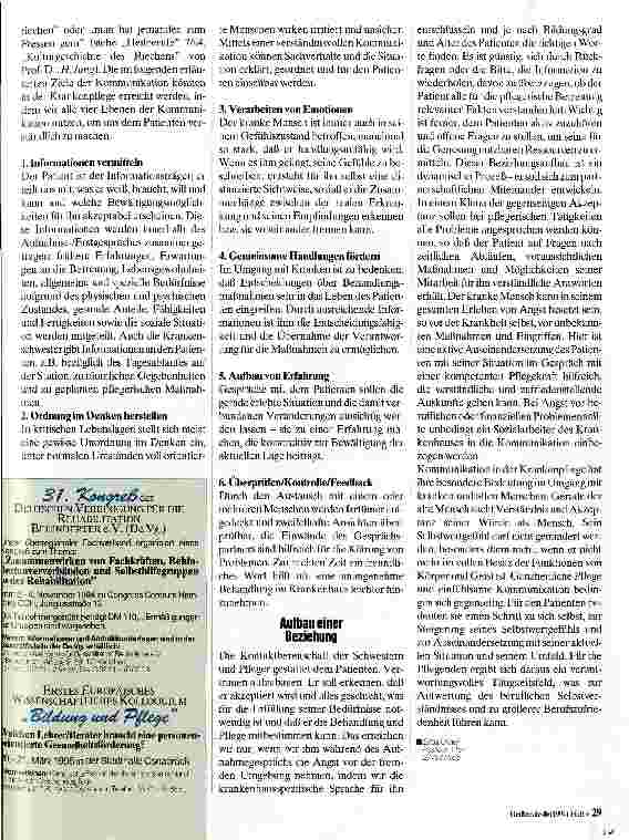 Vorschauseite 2: Kommunikation in der Pflege