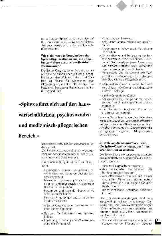 Vorschauseite 2: Hilfe und Pflege zu Hause