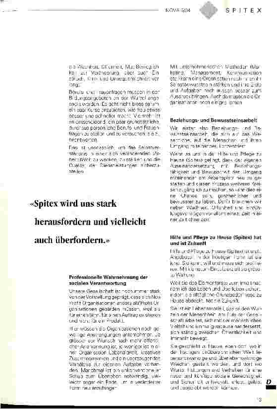 Vorschauseite 6: Hilfe und Pflege zu Hause
