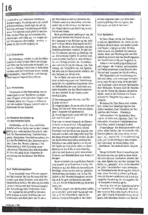 Vorschauseite 2: Formen von darstellendem Spiel