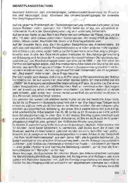Vorschauseite 1: Dienstplangestaltung