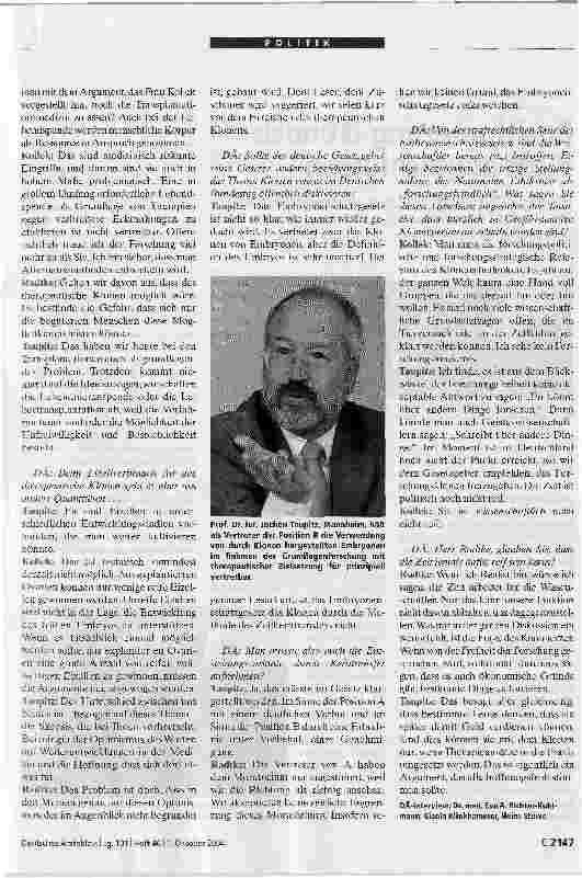 Vorschauseite 3: Die Zeit arbeitet für die Wissenschaftler