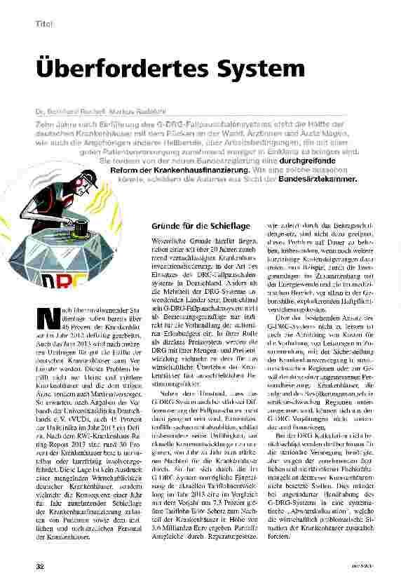 Vorschauseite 1: Überfordertes System
