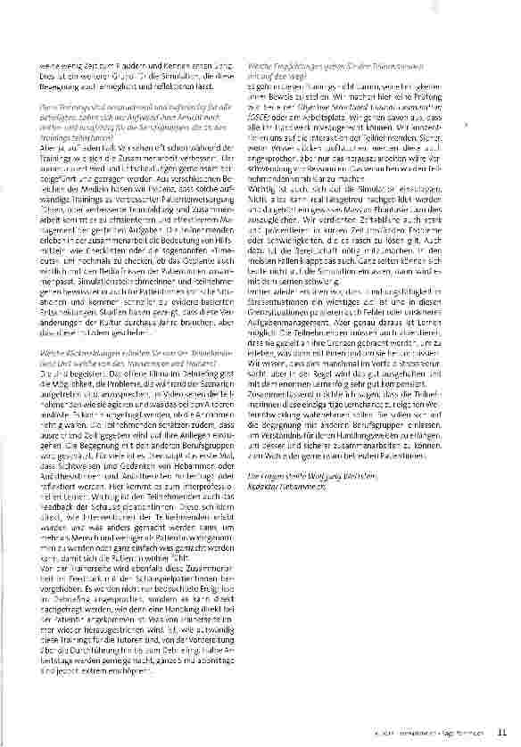 Vorschauseite 4: Hebamme begegnet Anästhesist im Kreissaal - Interprofessionelle Hybridsimulation