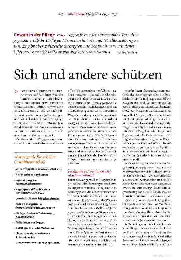 Vorschauseite 1: Sich und andere schützen