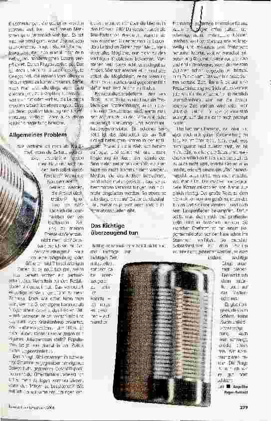 Vorschauseite 2: Wir kommunizieren immerJe schwieriger die Zeiten, desto wichtiger die Kommunikation