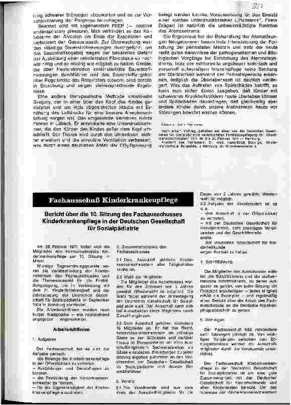Vorschauseite 5: Die Atemstörungen Neugeborener und ihre Behandlung