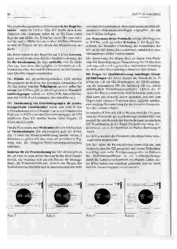 Vorschauseite 3: Aufbau und gegenwärtiger Stand der Qualitätszirkelarbeit in der ambulanten Psychotherapie im Bereich der KV Hessen unter Berücksichtigung der Entwicklung der Qualitätszirkelarbeit…