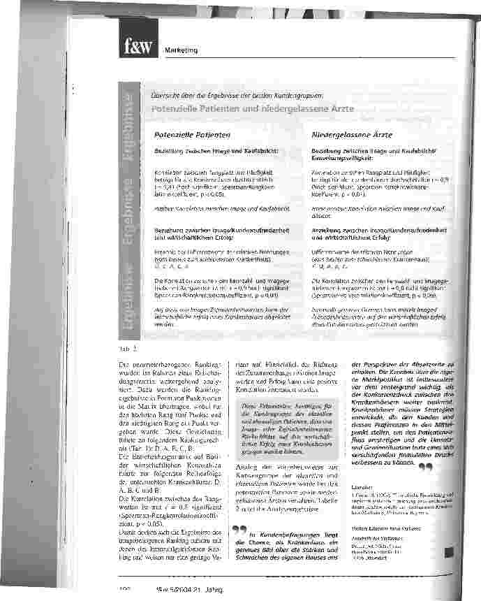Vorschauseite 3: Repräsentative Imagestudie beweist:Kundenzufriedenheit und wirtschaftlicher Erfolg korrelieren