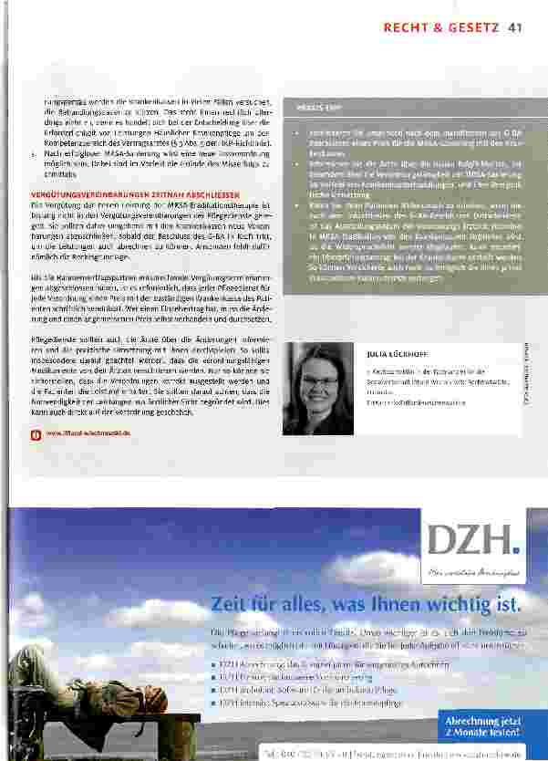 Vorschauseite 2: MRSA- Sanierungen bald verordnungsfähig!