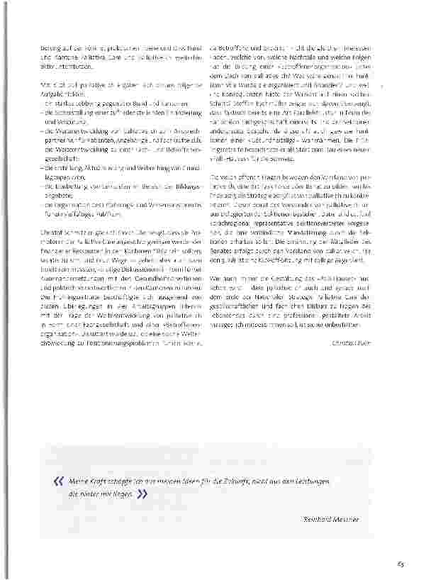 Vorschauseite 2: Palliative Care 2015PI11S: Bereit zu «blutigen Diskussionen»?
