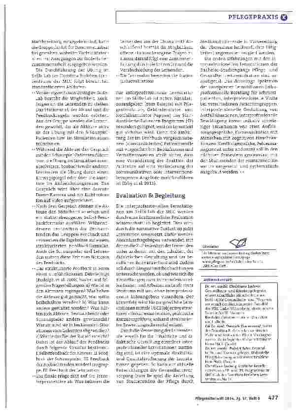 Vorschauseite 4: Miteinander statt nebeneinander