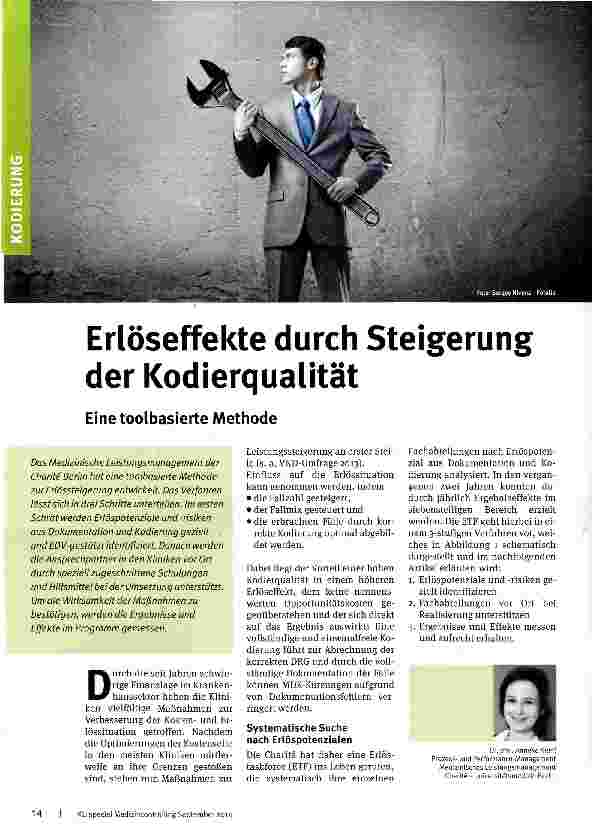 Vorschauseite 1: Erlöseffekte durch Steigerung der Kodierqualität