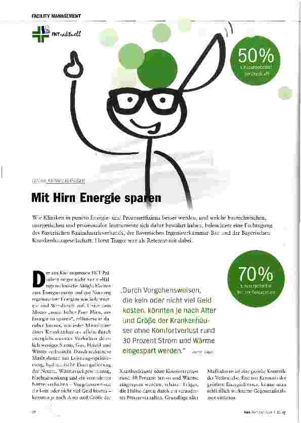 Vorschauseite 1: Mit Hirn Energie sparen