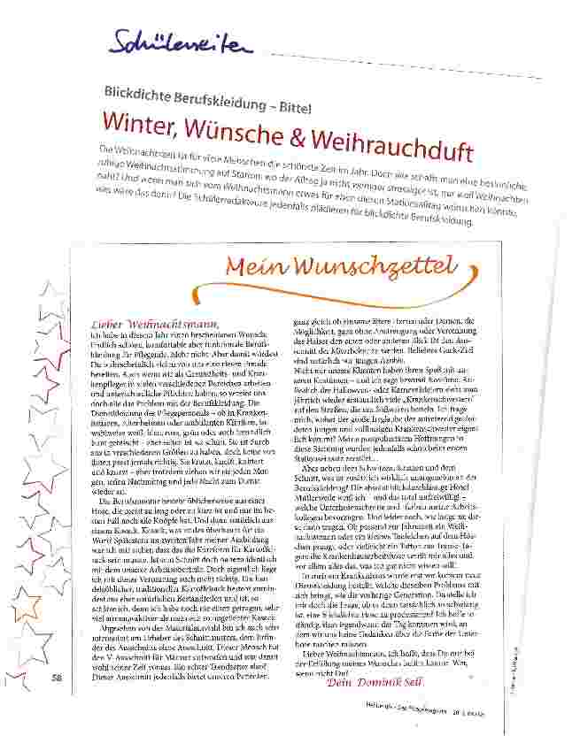 Vorschauseite 1: Winter, Wünsche und Weihrauch