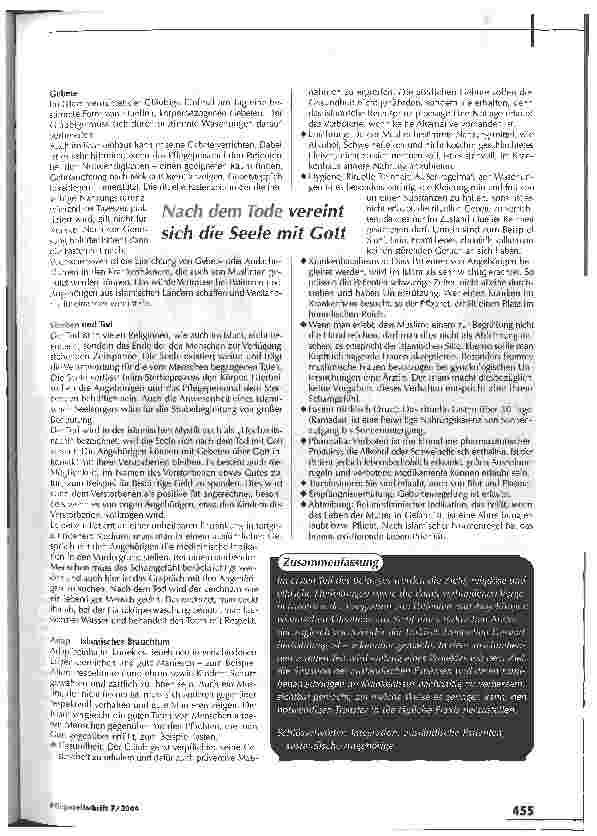 Vorschauseite 2: Wissen als Weg zur EmpathieIntegration Angehöriger islamischen Glaubens