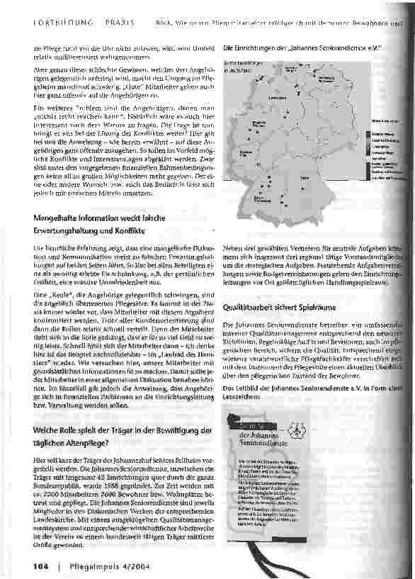 Vorschauseite 3: Wie gehen Pflegemitarbeiter erfolgreich mit dementen Bewohnern um - oder wie kann das Management die Mitarbeiter in der Tagesarbeit unterstützen?