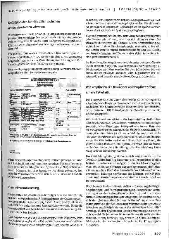 Vorschauseite 6: Wie gehen Pflegemitarbeiter erfolgreich mit dementen Bewohnern um - oder wie kann das Management die Mitarbeiter in der Tagesarbeit unterstützen?