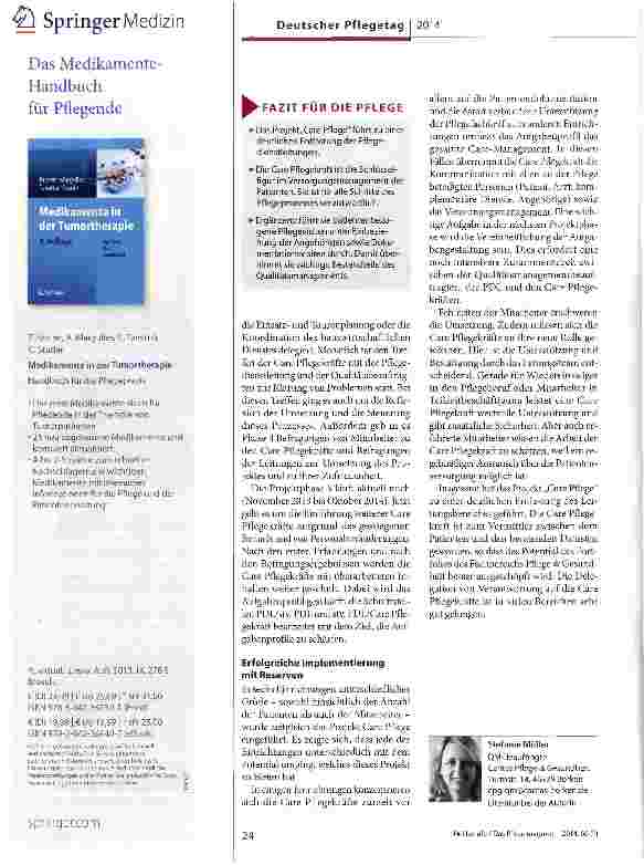 Vorschauseite 3: Primary Nursing- So funktioniert es ambulant