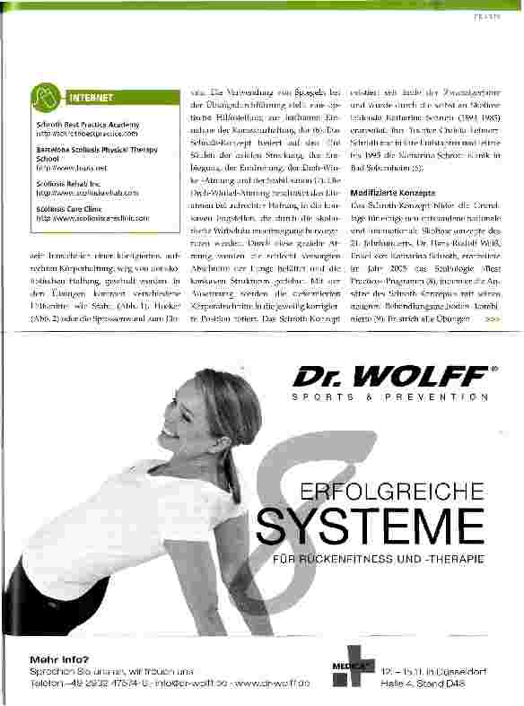 Vorschauseite 2: Skoliosetherapie nach Schroth