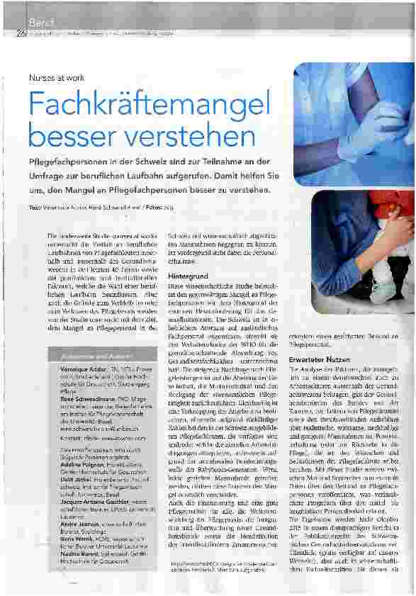 Vorschauseite 1: Fachkräftemangel besser verstehen