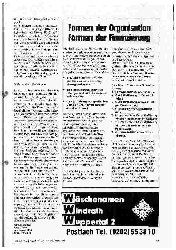 Vorschauseite 6: Nach 40 000 Stunden eine Wohnprojekt für Alt und Jung