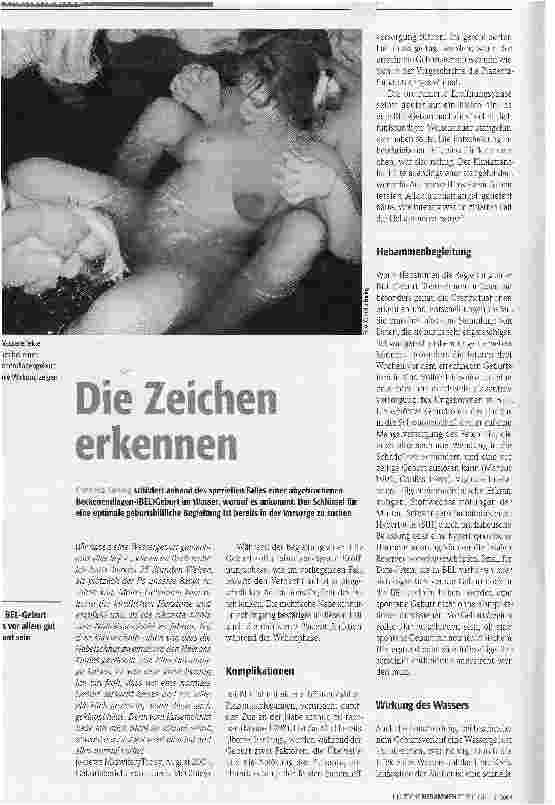 Vorschauseite 1: Die Zeichen erkennen