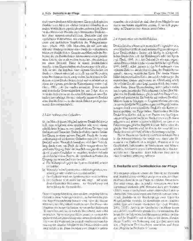 Vorschauseite 3: Denkstile in der Pflege