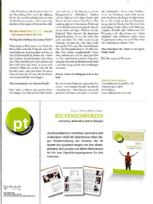 Vorschauseite 2: Guter Punkt - wunder Punkt