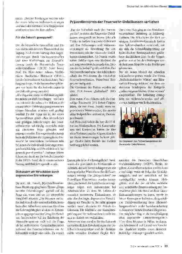 Vorschauseite 2: Auch strittige Themen behandelt