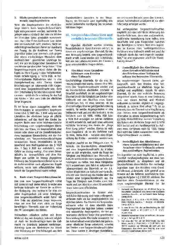 Vorschauseite 3: Sorgerechtsvollmacht bei rechtlicher Betreuung