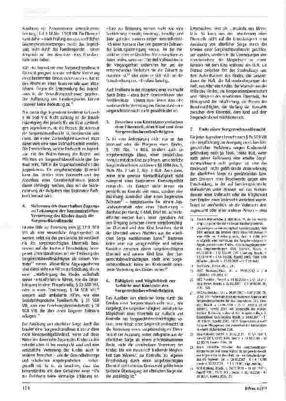 Vorschauseite 4: Sorgerechtsvollmacht bei rechtlicher Betreuung