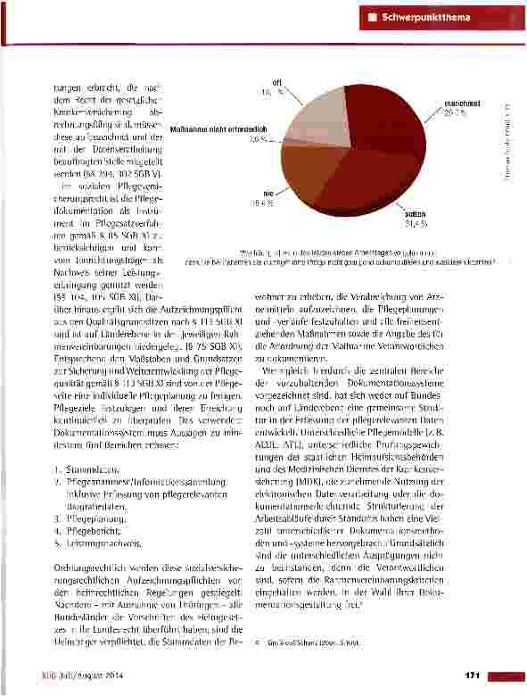 Vorschauseite 2: Vereinfachung der Pflegedokumen-tation - Wunsch oder Wirklichkeit?