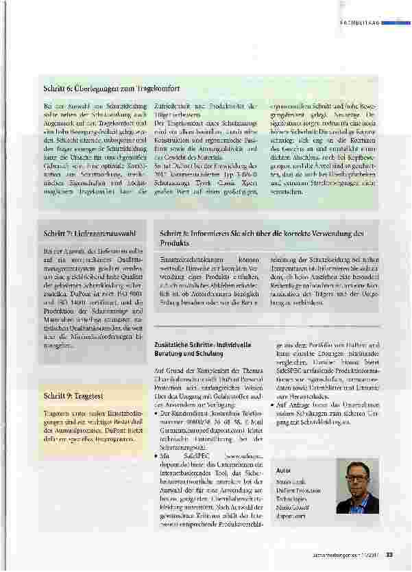 Vorschauseite 4: Was ist bei der Auswahl zu beachten?