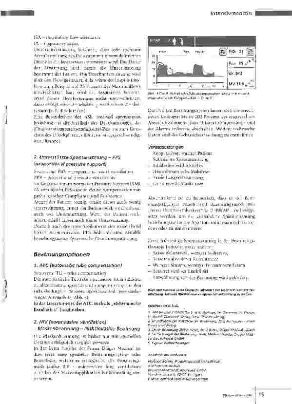 Vorschauseite 4: Im Labyrinth der BeatmungsmodiEine Übersicht über die Nomenklatur der Beatmung