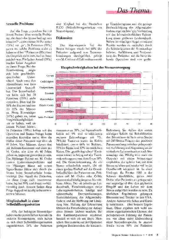 Vorschauseite 3: Ergebnisse einer Langzeit-Stomaversorgung nach abdominellen Eingriffen Eine Studie an 215 Patienten