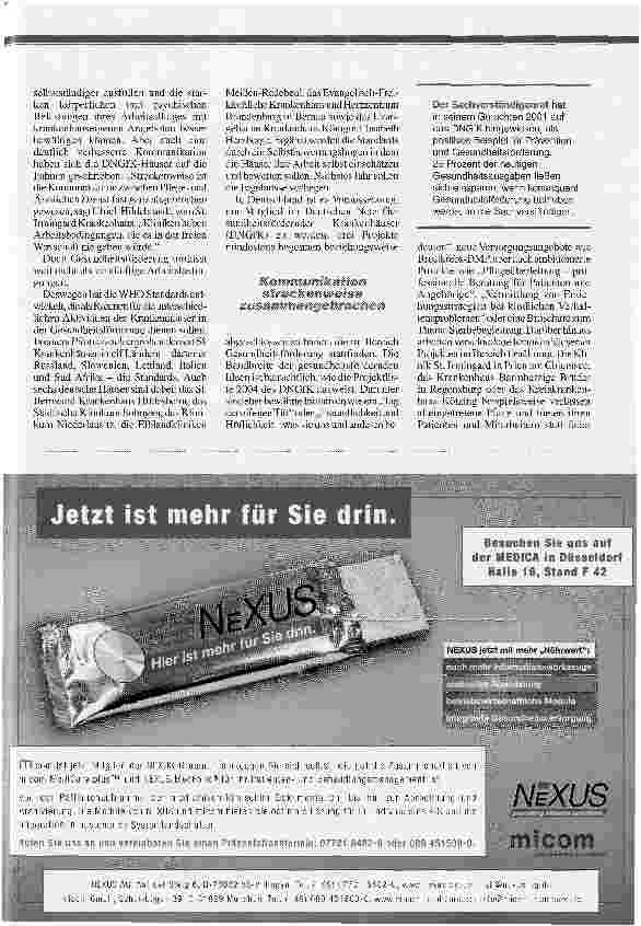 Vorschauseite 2: Das gesündere Krankenhaus