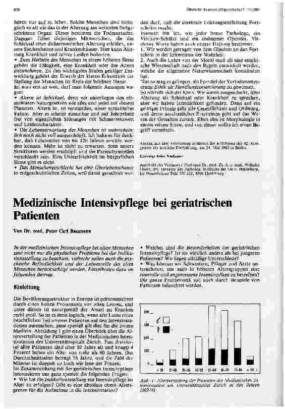 Vorschauseite 5: Altern - Schicksal oder Krankheit