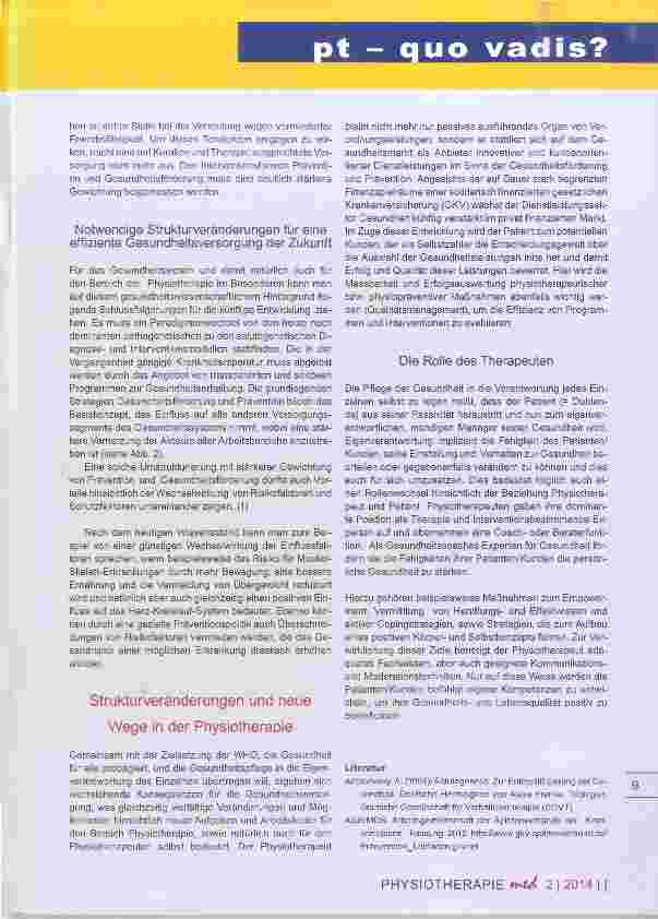 Vorschauseite 5: Gesundheitsförderung und Prävention