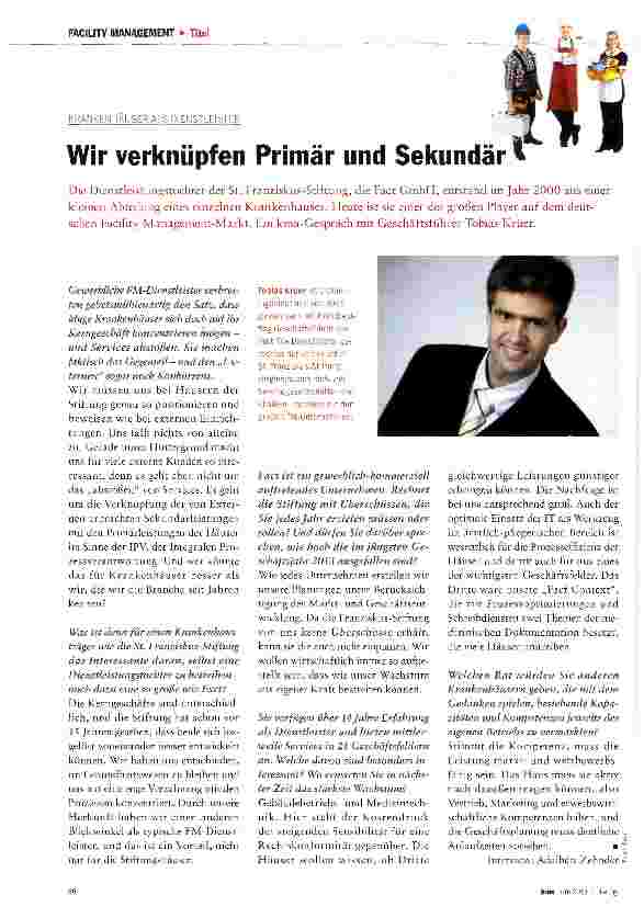 Vorschauseite 1: Wir verknüpfen Primär und Sekundär