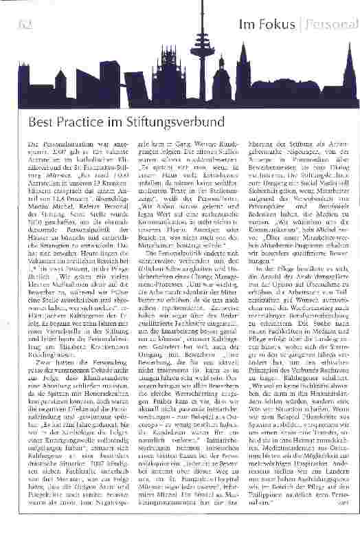 Vorschauseite 2: Personal klopft an