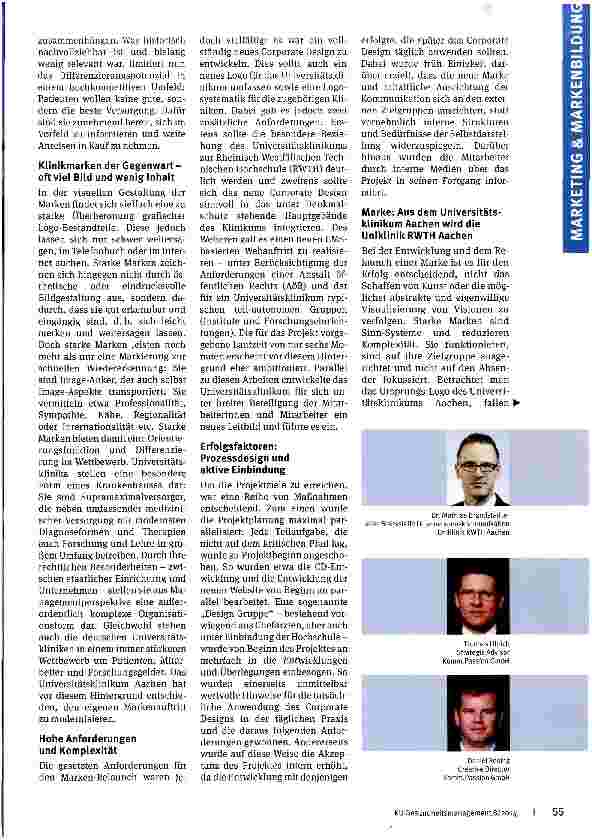 Vorschauseite 2: Marken-Relaunch in sechs Monaten