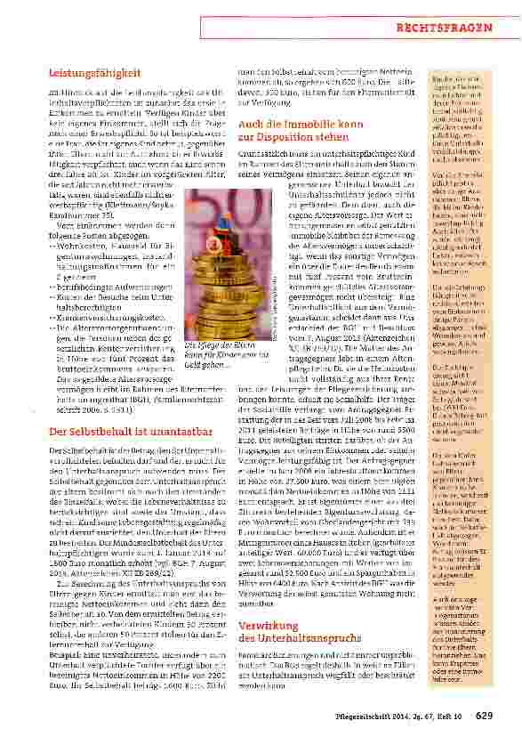 Vorschauseite 2: Der Selbstbehalt ist tabu