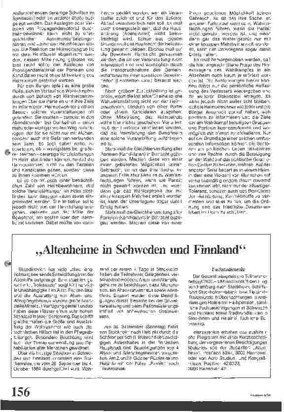 Vorschauseite 5: Ausübung des Wahlrechts in Altenheimen