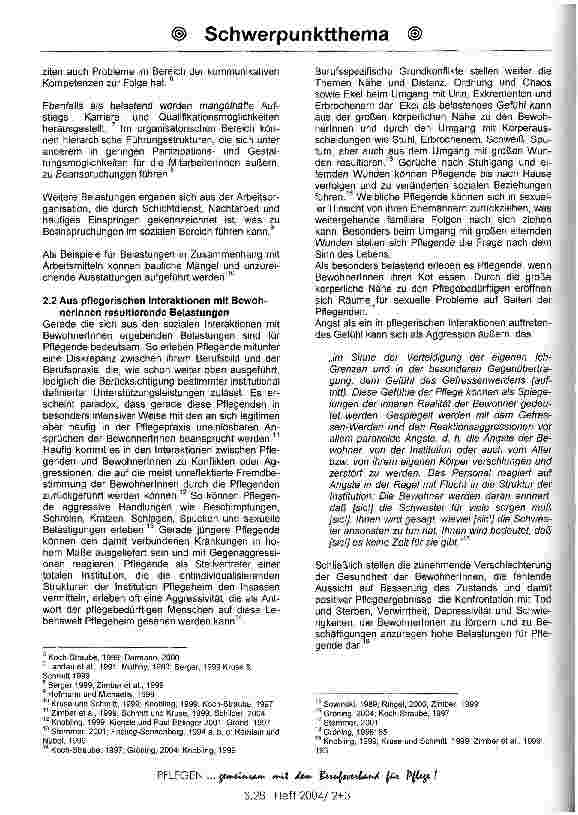 Vorschauseite 3: Verrohung in der stationären Altenpflege