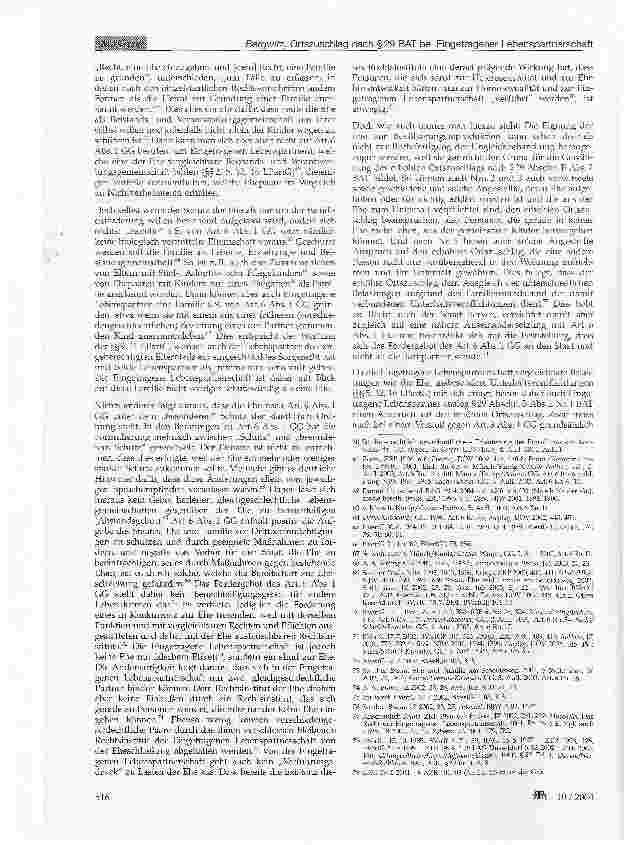 Vorschauseite 5: Ortszuschlag nach §29 BAT bei Eingetragener Lebenspartnerschaft