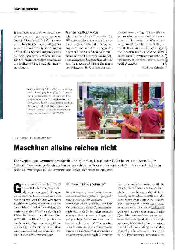 Vorschauseite 1: Maschinen alleine reichen nicht