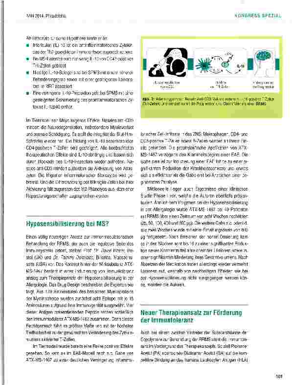 Vorschauseite 3: Patienten-orientierte Fortschritte in der MS-Therapie